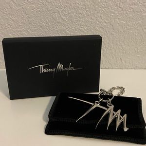 Thierry Mugler Initial Charm Keychain